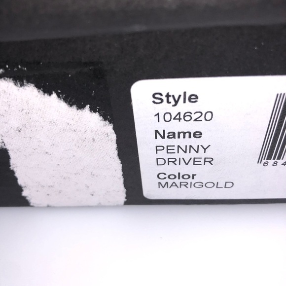 The Men’s Store Bloomingdales Marigold Penny Driver Loafer Shoes - Picture 7 of 8